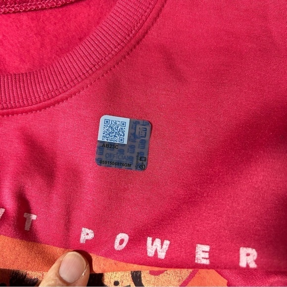 New GM Womens Official Detroit Power Camaro Pink Graphic Sweatshirt XXL BNWOT - Picture 3 of 4